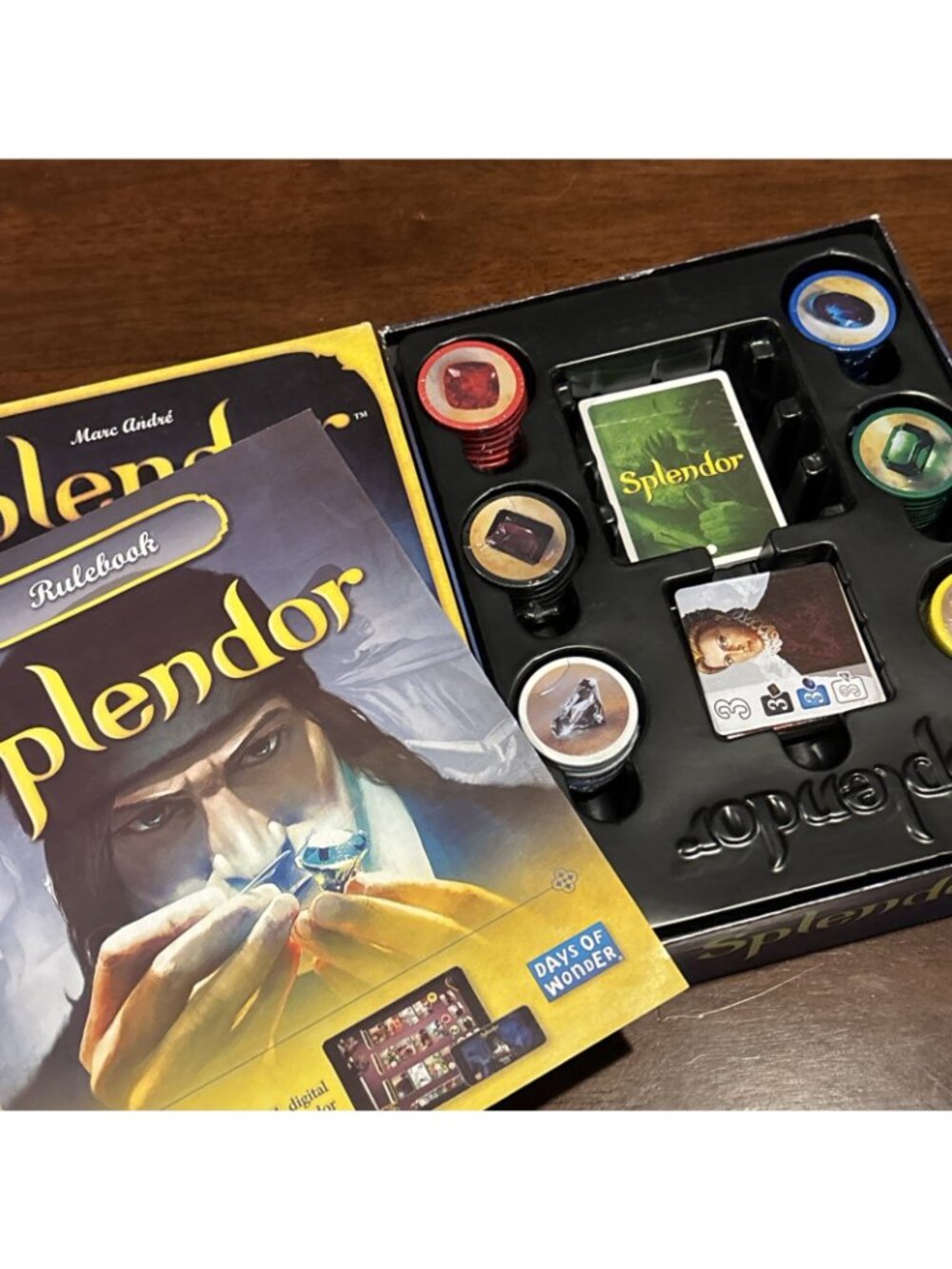 Space Cowboys: Splendor Board Game, New, Open Box - Picture 2 of 6